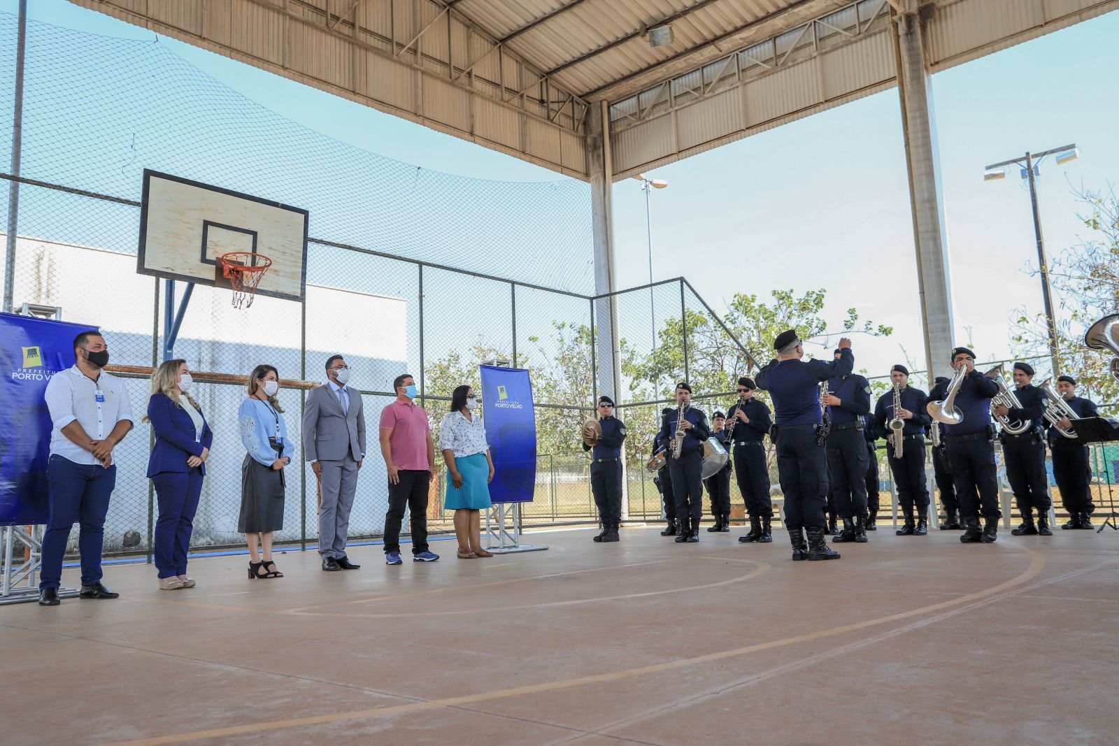 Ato cívico aconteceu no Centro de Artes e Esportes Unificados 